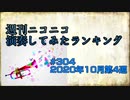 週刊ニコニコ演奏してみたランキング #304  2020年10月第4週