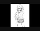 【アナログ絵】ひぐらしのなく頃に　園崎詩音をシャーペンで描いてみた