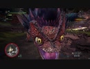 【MHW】会長がハロウィン装備で荒地のプケプケを攻略実況
