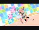 【MMD】ポジティブ☆ダンスタイム　りったそ&響心