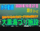 水中動画（2020年10月27日）in 大黒海づり施設