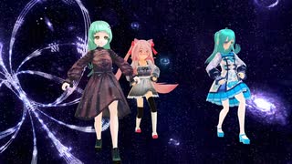 【MMD】WAVE りったそ&響心＆メアノ