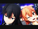 【MMD】イレヴンレイヴガール【雪ノ下雪乃・由比ヶ浜結衣】やはり俺の青春ラブコメはまちがっている。