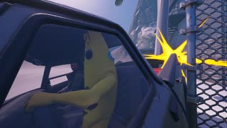 ついつい笑ってしまう車庫入れ対決【FORTNITE】