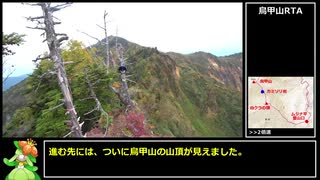 【RTA（リアル登山アタック）】鳥甲山 2:53:15