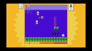 【マリオ35】W7 守銭奴の行く、駆け抜けワールド巡回（ちびマリオ）