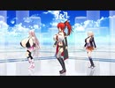 【MMD】夢盛りカルイアとオネでアンノウン･マザーグース【爆乳】