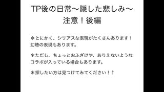 TP後の日常〜隠した悲しみ〜後編