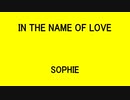 IN THE NAME OF LOVE - SOPHIE