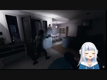 ホラゲー中に死神さんの大声にビビるさめちゃん