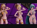 【MMD】Tda式Lily･リン＆らぶ式ミク[ｼﾞｬﾝｷｰﾅｲﾄﾀｳﾝｵｰｹｽﾄﾗ]【1080P/sdPBR170】