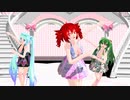 【MMD】萌す心を【重音テト　櫻花アリス】