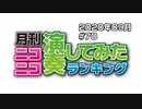 月刊ニコニコ演奏してみたランキング #70　2020年9月