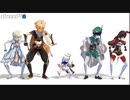 MMD genshin impact - distraction dance