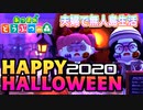 【あつ森】夫婦で無人島生活 ハロウィン2020編