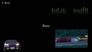 頭文字D【歌詞・和訳】Rain