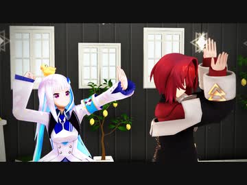 【にじさんじMMD】リゼ・ヘルエスタとアンジュ・カトリーナでジベタトラベル