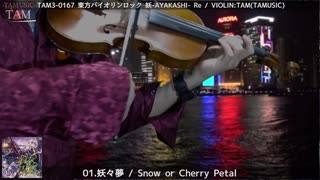 「妖々夢　～ Snow or Cherry Petal」 東方バイオリンロック