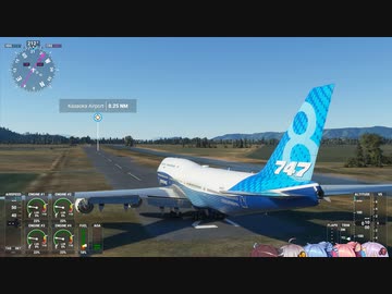 【VOICEROID実況】Microsoft Flight Simulator 業務日誌４