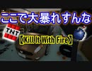 【実況】クモを駆除するため大暴れwww【Kill It With Fire】