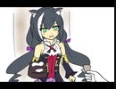 いなり寿司を宅配するキャルちゃん