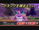 ポケモン剣盾　ニドキングを捕まえる方法！オススメの場所は？天気は？ポケモン図鑑コンプへの道！　【ポケモンソード・シールド】