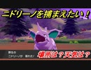 ポケモン剣盾　ニドリーノを捕まえる方法！オススメの場所は？天気は？ポケモン図鑑コンプへの道！　【ポケモンソード・シールド】