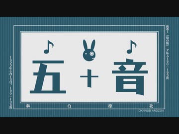 【VOICEROID】五十音／北原白秋【結月ゆかり】