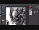 R-Typeのドブケラドプスを描いてみた