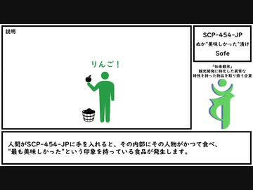 【ゆっくり紹介】SCP-454-JP【ぬか“美味しかった”漬け】