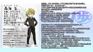 【ゆっくり朗読】ノムリッシュスクールボーイズ！歩 人物詳細ノート 1ページ目