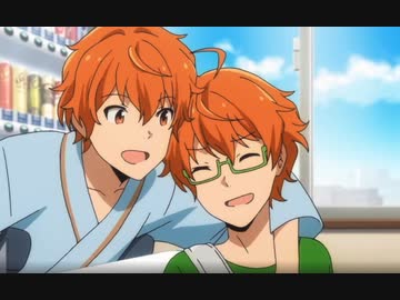 【SideM】アニメ６話の蒼井享介の困り眉数えた
