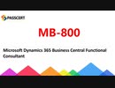MB-800 Study Guide - Microsoft Dynamics 365 Business Central Functional Consultant