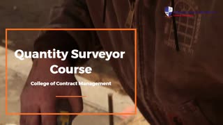 Quantity Surveyor Course