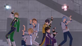 流星隊とRa*bits2年生でエンヴィキャットウォーク【MMDあんスタ】
