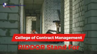 RIDDOR Stand For