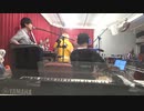 【作業風景】スタジオの機材配信チェック準備中。　こんな雰囲気で放送前の準備してます