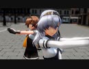 【MMD艦これ】防空駆逐艦照月と涼月でCALL ME CALL ME【リメイク】