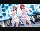 【MMD】らぶ式Saya・Rougeで『淋しい熱帯魚』1080p