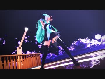 【MMD艦これ】モザイクロール【山風】
