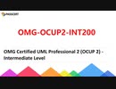 OMG-OCUP2-INT200 Study Guide - OCUP 2 Intermediate Level Exam