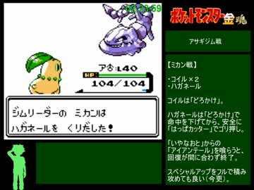 ポケットモンスター金 チコリータ（進化なし）殿堂入りRTA 4時間6分35秒 ※参考記録 part5/8