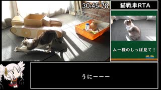 猫戦車RTA　58:37.20