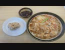 【飯動画】　親子南蛮うどん＋おにぎり　「かかしうどん　祝町店」