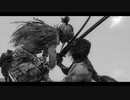 白黒SEKIRO  心中の弦一郎　苦難/鐘　　HUD表示無
