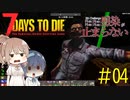 【7daystodie α19.2 MOD】4Re:感染が止まらない#4【7日目拠点未完成！？えらくグダグダなブラッドムーンホード】