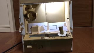 ダンボールクレーンゲーム