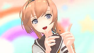 【MMD艦これ】Booo!【つかさ式照月さん】