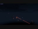 CIWS Phalanx VS heli with Aircraftcarearその１