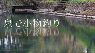 【釣りの音】泉で小物釣り